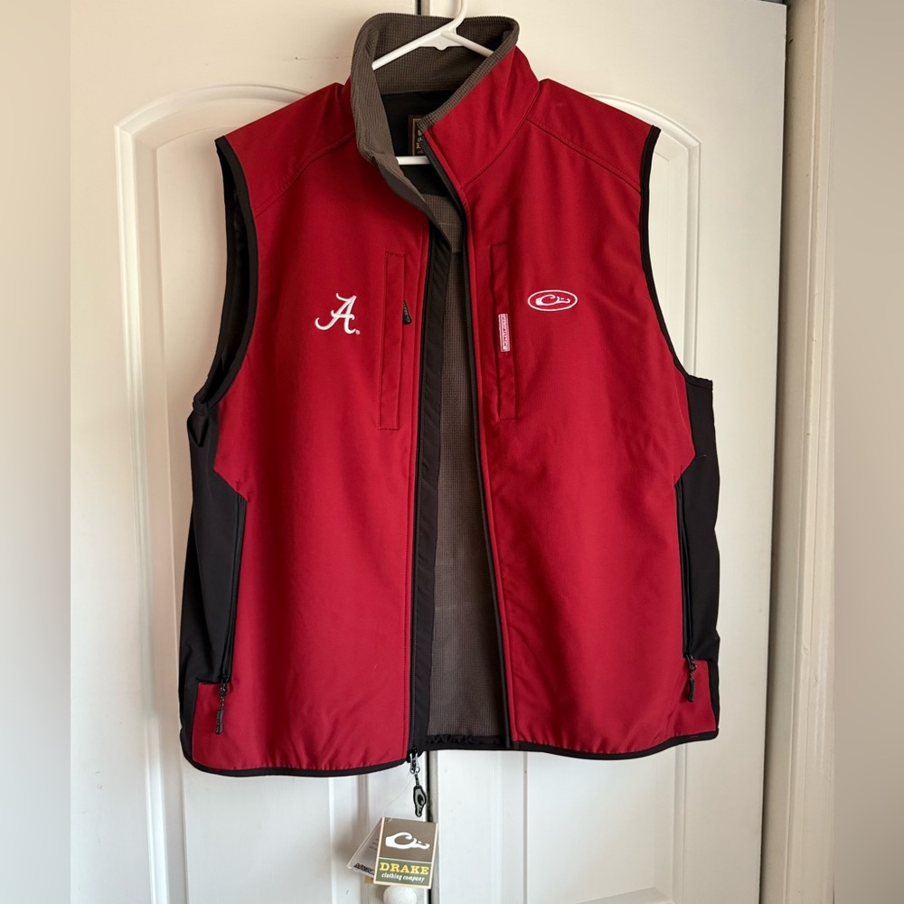 Drake Large Alabama Magnattach Windproof Tech Vest NWT